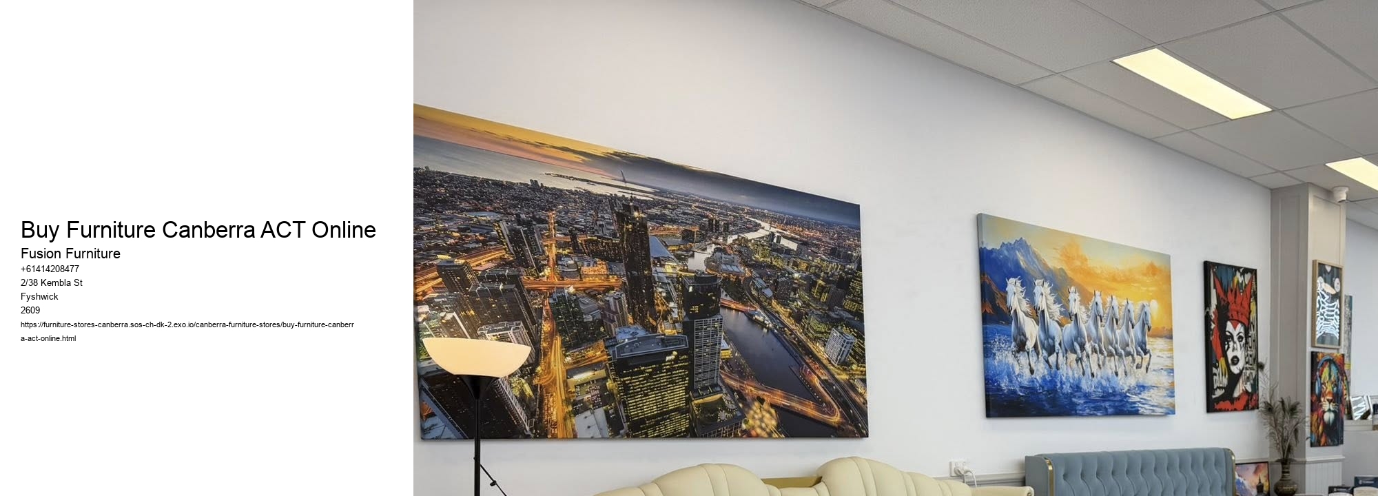 Buy Furniture Canberra ACT Online